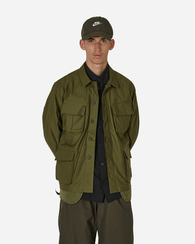 Shop Wild Things Bdu Quilting Attachable 3-in-1 Jacket Olive Drab In Green