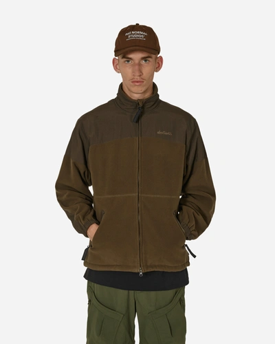 Shop Wild Things Polartec® Zip-up Jacket Olive Drab In Green