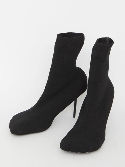 Shop Balenciaga Anatomic Boots In Black