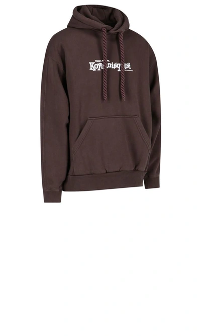 Bonsai Hoodie 'koya' In Brown