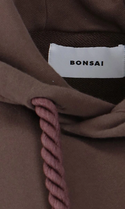 Bonsai Hoodie 'koya' In Brown