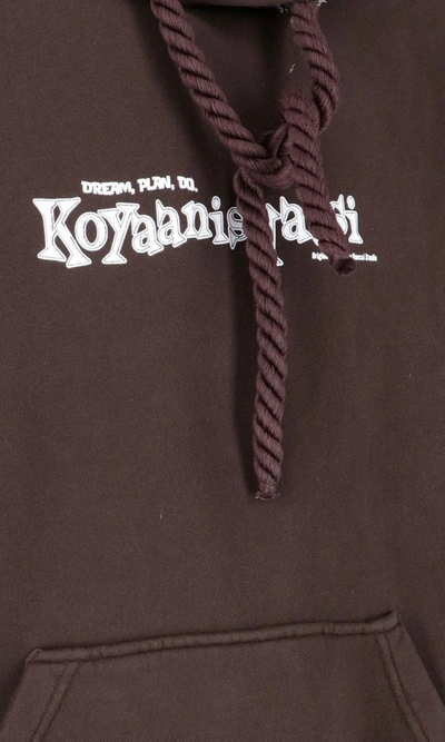 Bonsai Hoodie 'koya' In Brown