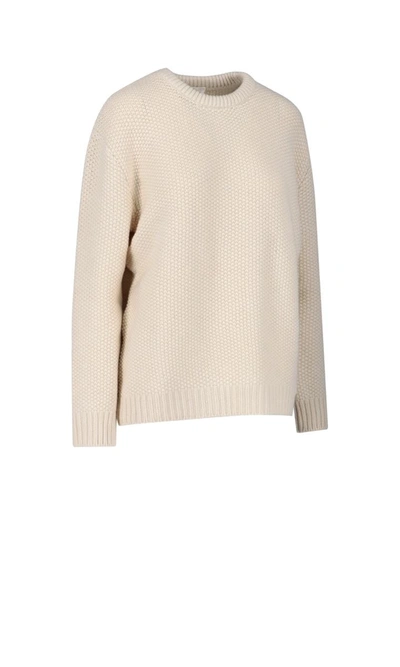 Chloé Crewneck Jumper In White