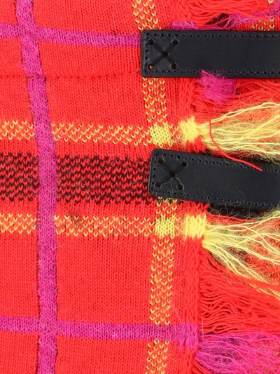 Cormio Eve Super-fine Knitted Skirt In Red