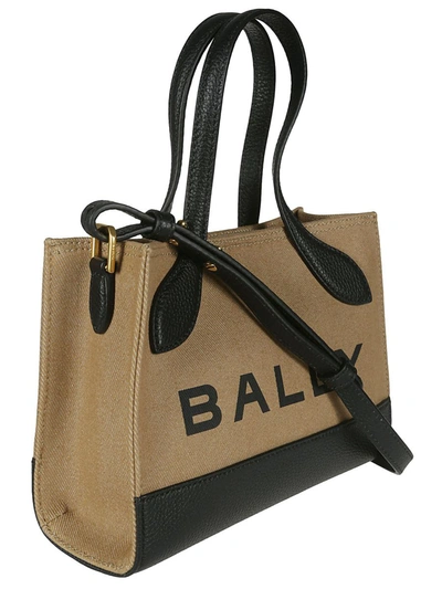 Shop Bally Bags.. In Sand/black/oro