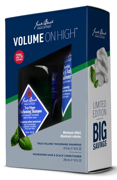 Shop Jack Black Volume On High Set $57 Value