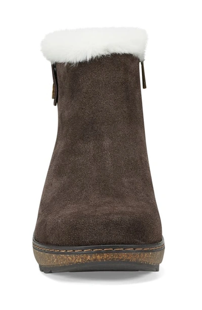 Shop Earth Kim Faux Fur Lined Bootie In Corvino