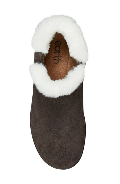 Shop Earth Kim Faux Fur Lined Bootie In Corvino