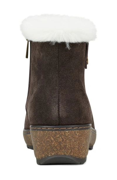 Shop Earth Kim Faux Fur Lined Bootie In Corvino