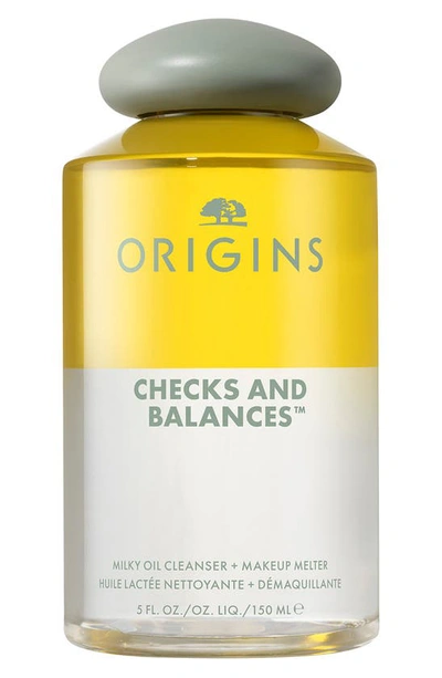 Shop Origins Checks & Balances Milky Oil Cleanser + Makeup Melter, 5 oz