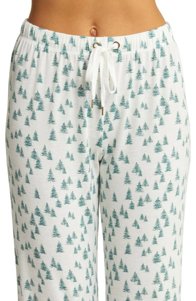 Honeydew Intimates Star Seeker Pajamas In Ivory Trees