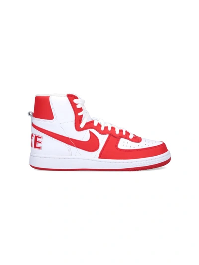 Shop Comme Des Garçons Homme Deux Comme Des Garcons Homme Plus Sneakers In Red