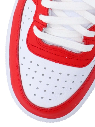 Comme Des Garçons Homme Deux Comme Des Garçons Homme Plus Sneakers In Red