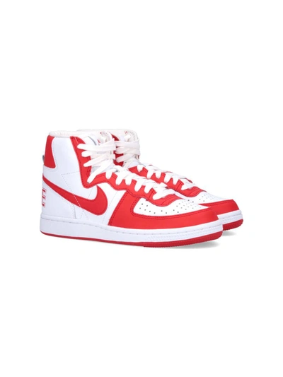 Comme Des Garçons Homme Deux Comme Des Garçons Homme Plus Sneakers In Red