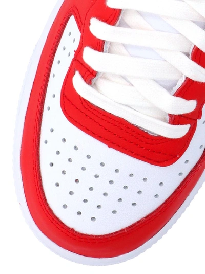 Comme Des Garçons Homme Deux Comme Des Garçons Homme Plus Sneakers In Red