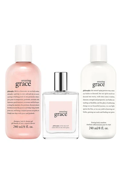Shop Philosophy Amazing Grace Fragrance Set $111 Value
