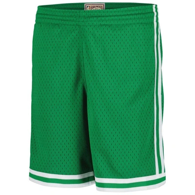 Shop Mitchell & Ness Youth  Green Boston Celtics Hardwood Classics Swingman Shorts