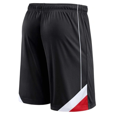 Shop Fanatics Branded Black Portland Trail Blazers Slice Shorts