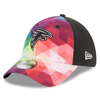 Shop New Era Pink Atlanta Falcons 2023 Nfl Crucial Catch 39thirty Flex Hat