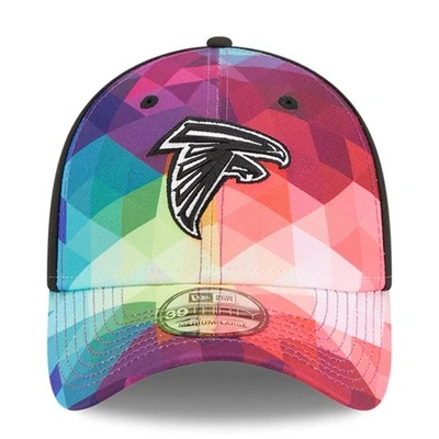 Shop New Era Pink Atlanta Falcons 2023 Nfl Crucial Catch 39thirty Flex Hat
