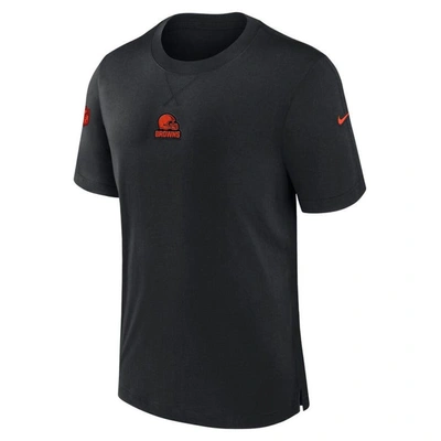 Shop Nike Black Cleveland Browns 2023 Sideline Performance T-shirt