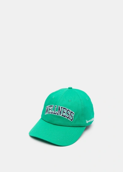 Shop Sporty And Rich Sporty & Rich Green Wellness Hat In Verde