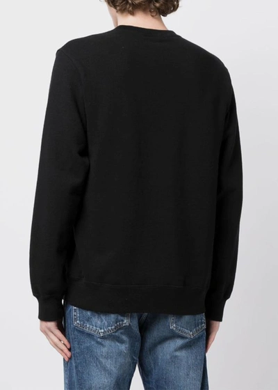 Shop Undercover Black Graphic-print Sweatshirt