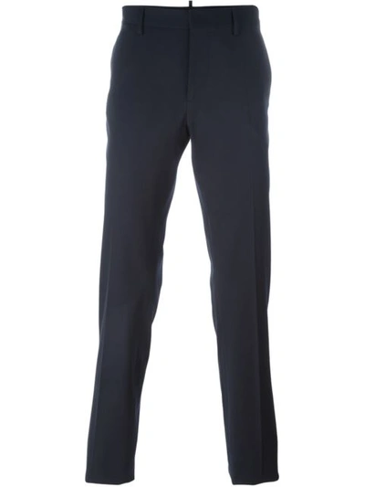 Dsquared2 Slim-fit Trousers In Blue