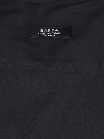 Shop Barba Napoli Shirts In Black