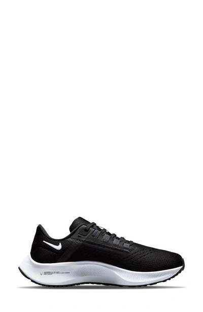 Shop Nike Air Zoom Pegasus 38 Running Shoe In Black/ White/ Anthracite/ Volt