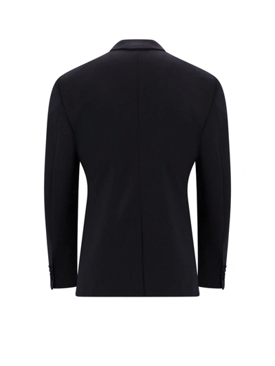 Shop Dolce & Gabbana Wool And Silk Tuxedo Jacket