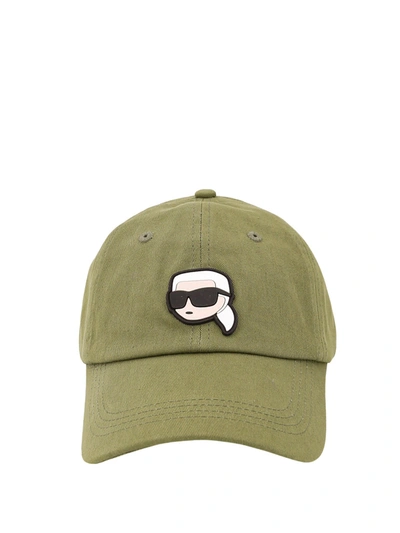Shop Karl Lagerfeld Cotton Hat