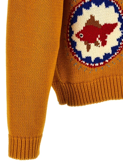 Shop Kenzo Travel Sweater, Cardigans Yellow