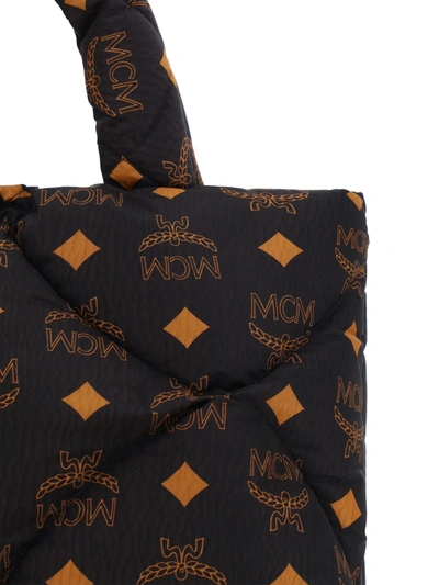 Shop Mcm Munchen Maxi Tote Bag
