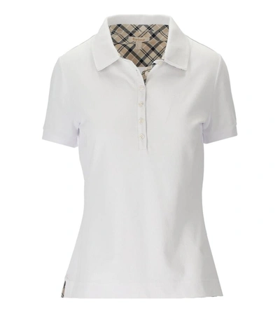 Shop Barbour Portsdown White Polo Shirt