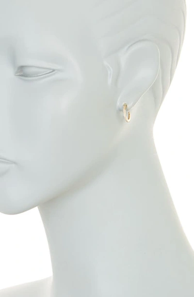 Nadri Assorted 3-pack Cz Huggie Hoop Earrings In Gold