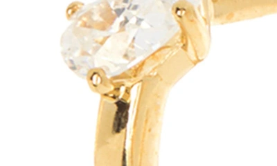 Nadri Assorted 3-pack Cz Huggie Hoop Earrings In Gold