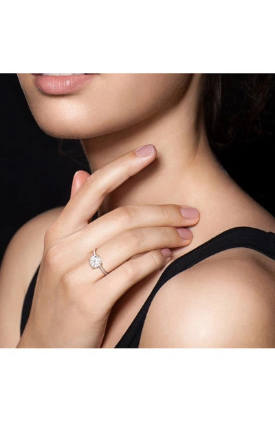Delmar Lab Created Moissanite Ring In Gold