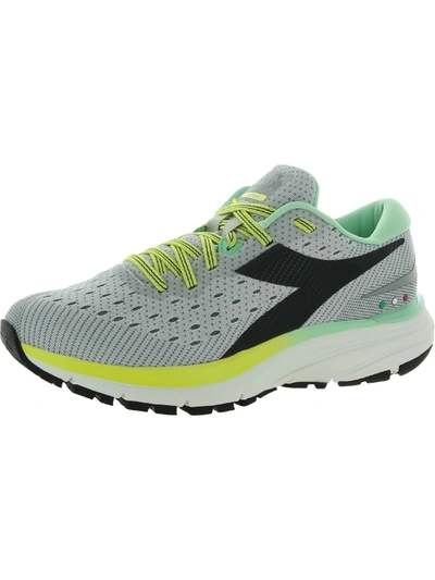 Shop Diadora Mythos Blushield 6 Womens Fitness Lifestyle Athletic And Training Shoes In Grey