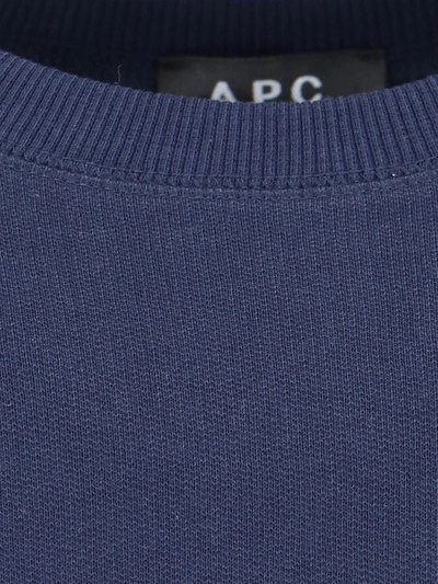 Shop Apc A.p.c. Sweaters In Blue