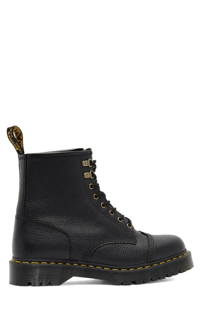 Shop Dr. Martens' 1460 Bex Faux Shearling Lined Boot In Black