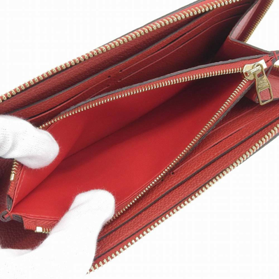 Louis Vuitton Portofeuil Clemence Wallet M60169 Ladies Red