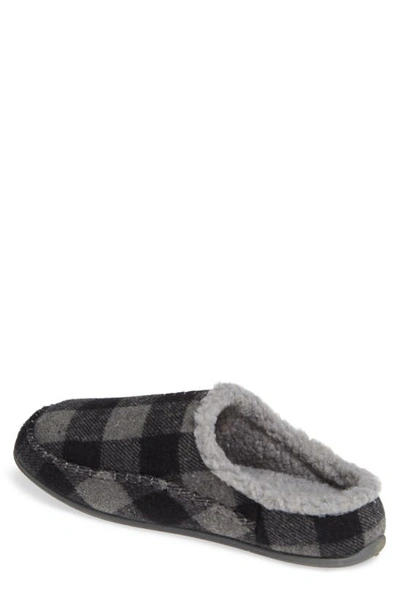 Shop Deer Stags Nordic Slipper In Grey / Black