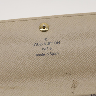 Wallet Louis Vuitton Blue in Cotton - 17878064