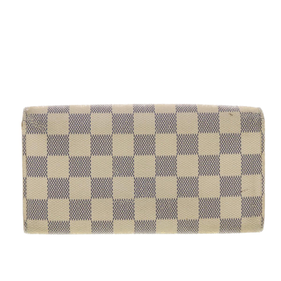 Wallet Louis Vuitton Blue in Cotton - 17878064