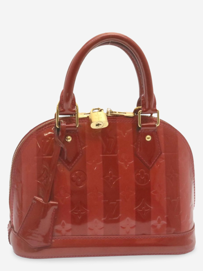 Louis Vuitton Pre-owned Women's Faux Leather Handbag - Red - One Size