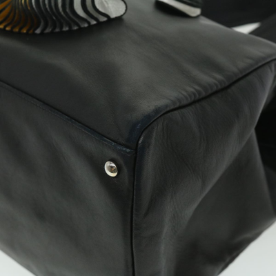 Preloved Chanel Black Fur Leather Tote 032823 – KimmieBBags LLC