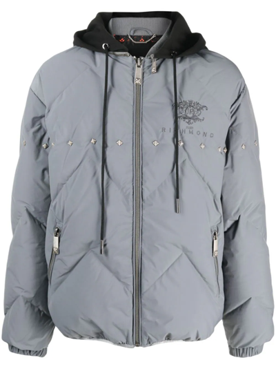 JOHN RICHMOND JACKET WITH REMOVABLE HOOD 