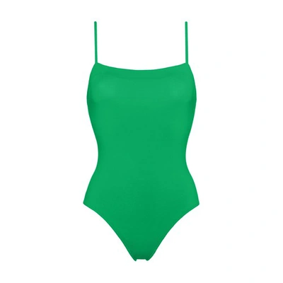 Shop Eres One-piece Tank Swimsuit Aquarelle In Fou