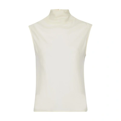 Shop Anine Bing Ianna Top In Off_white